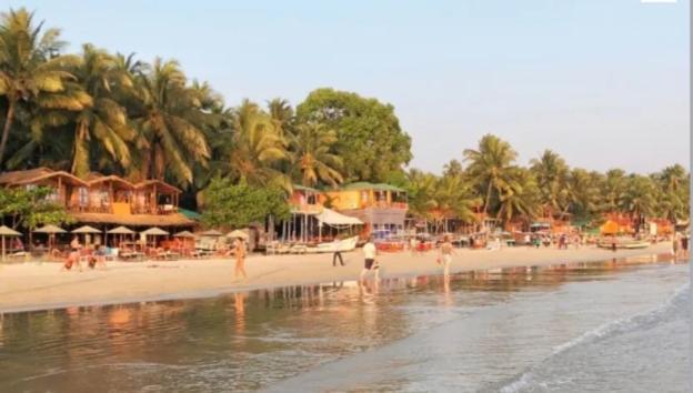 Отель Blue Mirage Palolem Goa Канкон Экстерьер фото